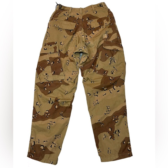 Re/Done Desert Army Camo Print Upcycle Cargo Pant NWT size Small - Picture 5 of 16